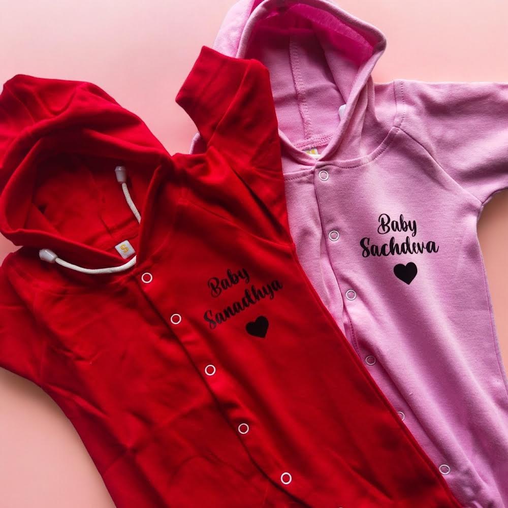 Customised Baby Romper for Winters