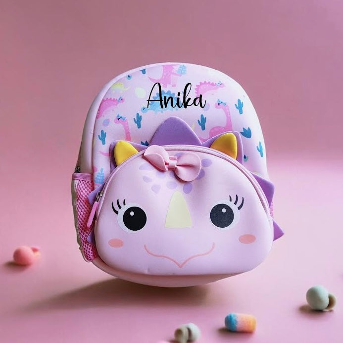 Customised Premium Toddlers School Bag Unicorn Theme)-