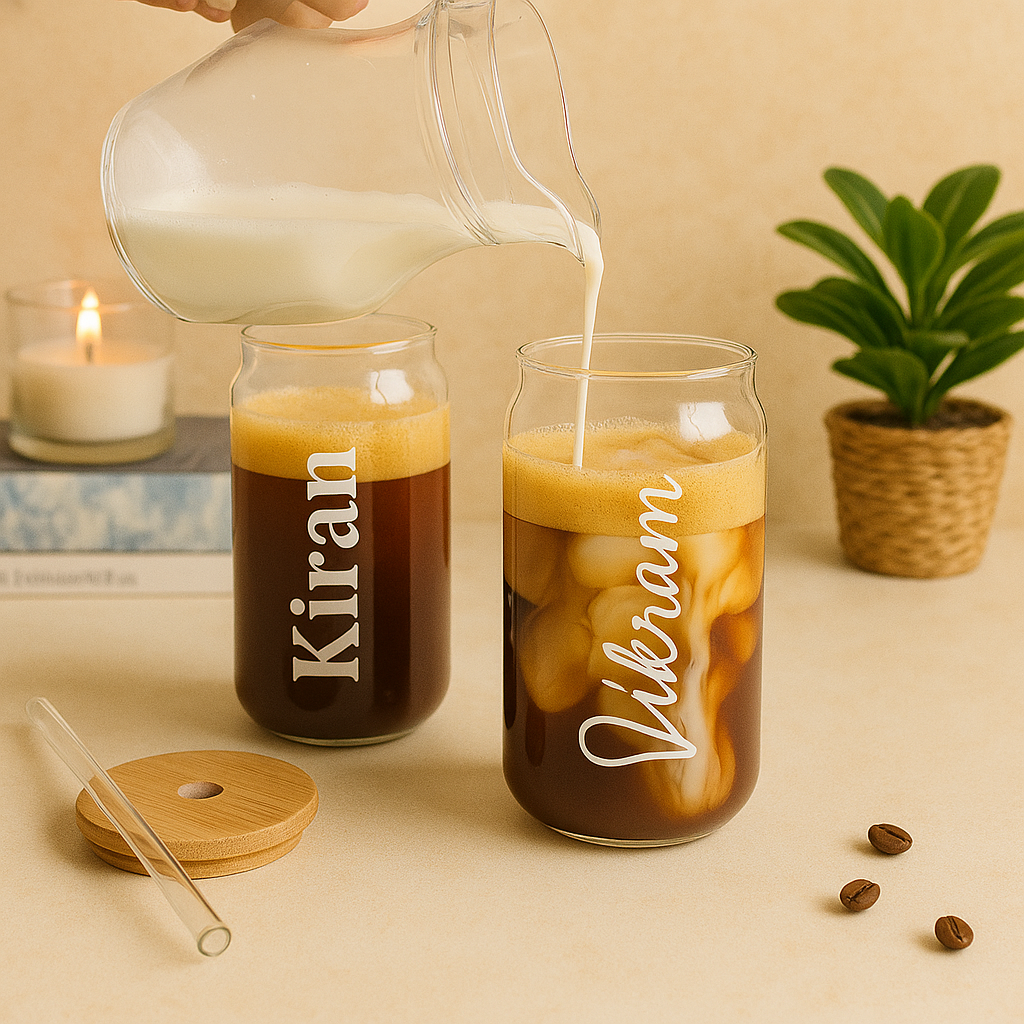 Personalized Can Glass Tumbler
