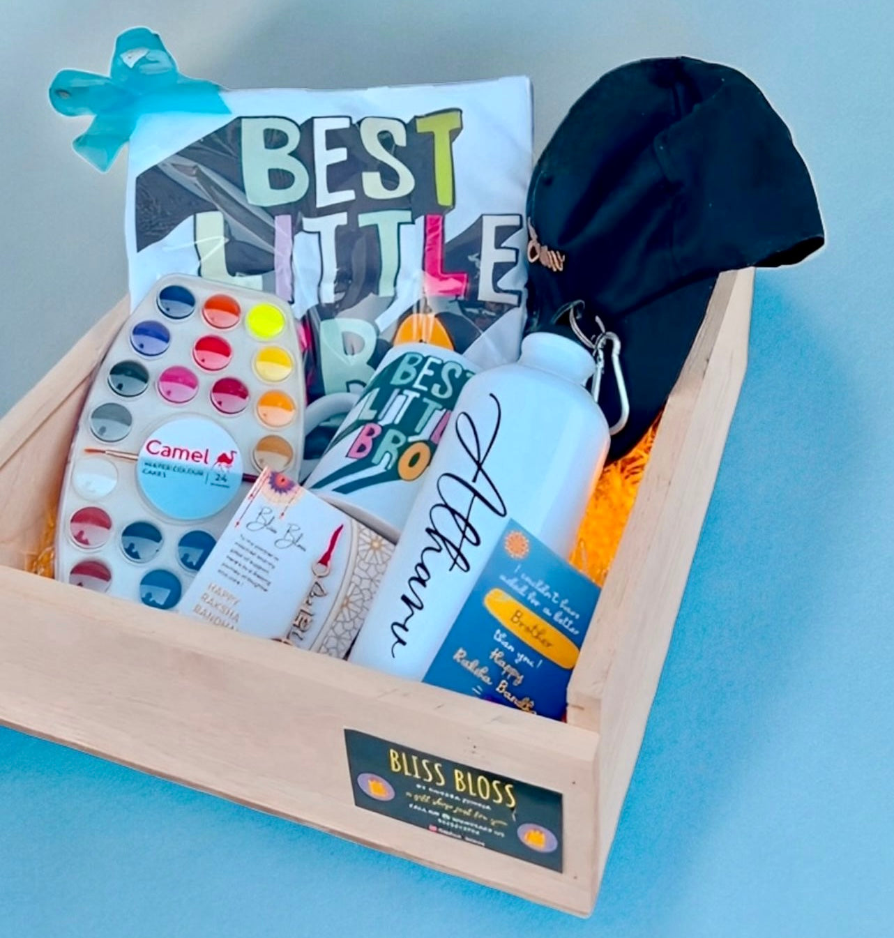 BEST LITTLE BROTHER CUSTOMISED RAKHI HAMPER