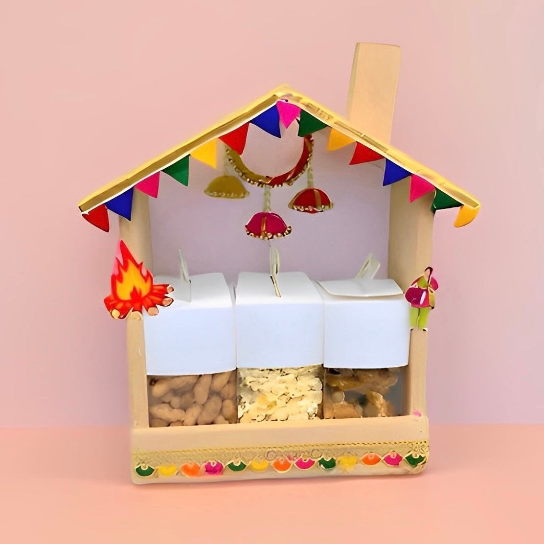 Lohri Treats in a Hut Hamper