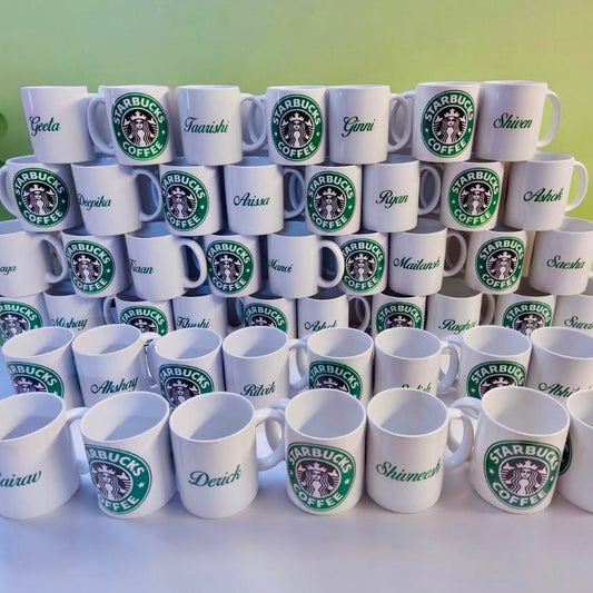 Customised Starbucks Theme Coffee Mug