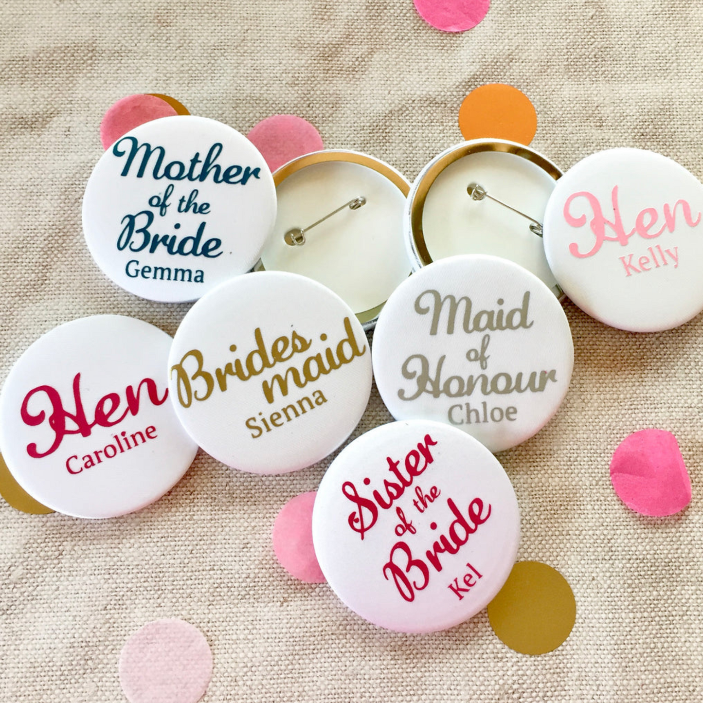 Customised Family Badges