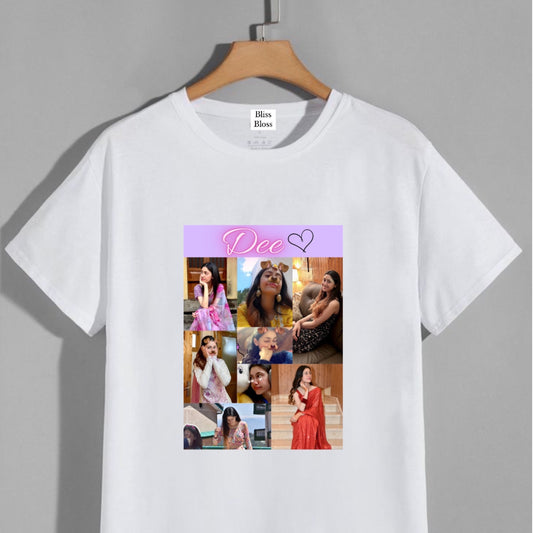 Pictures & Name Customised Tshirt