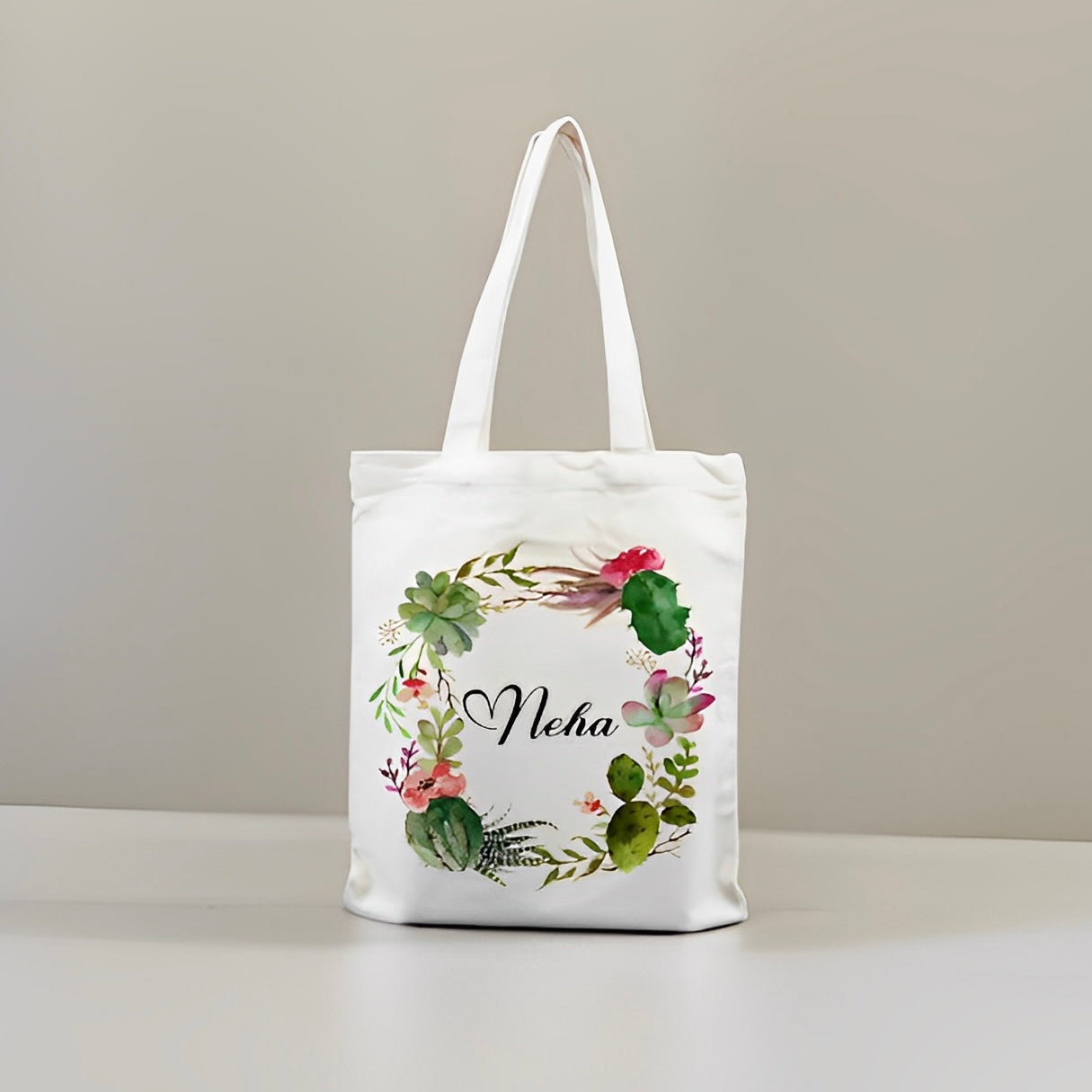 Vibrant Frame Customised Tote Bag