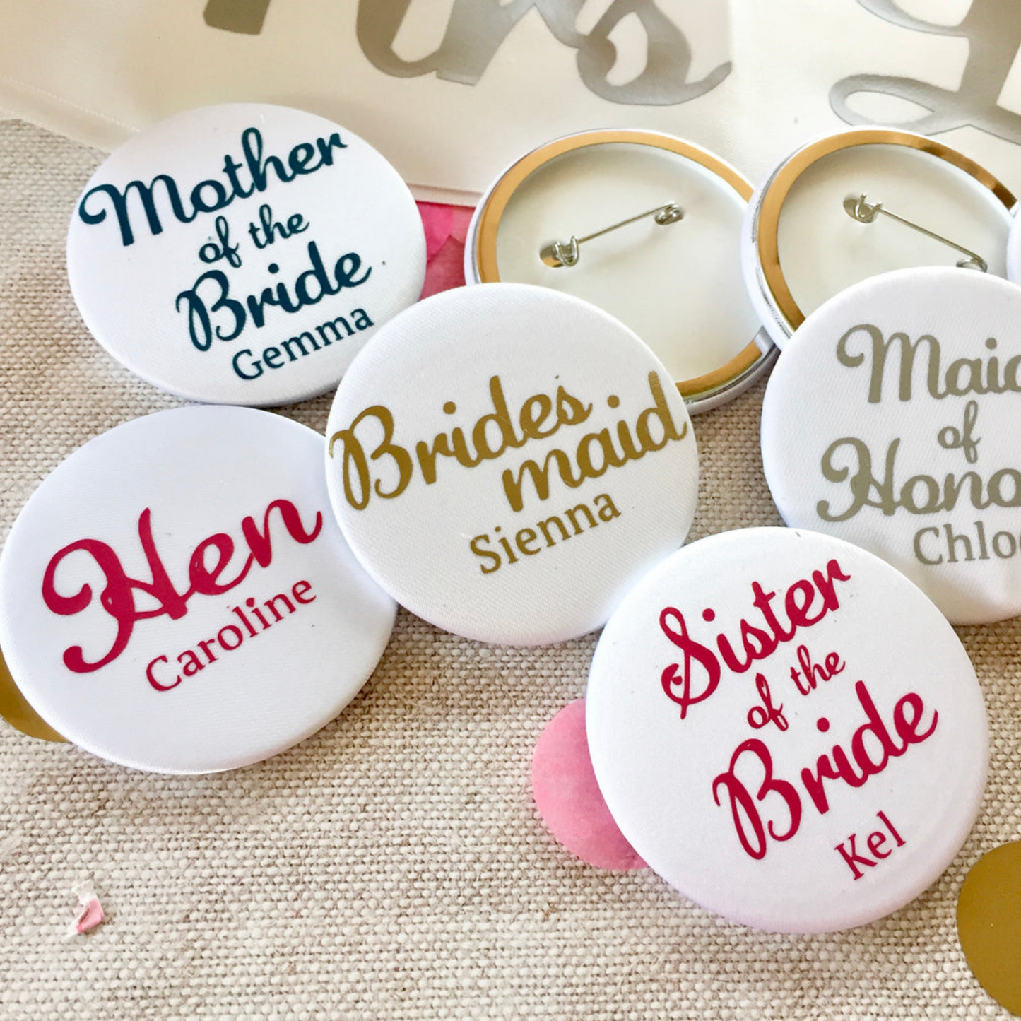 Customised Family Badges