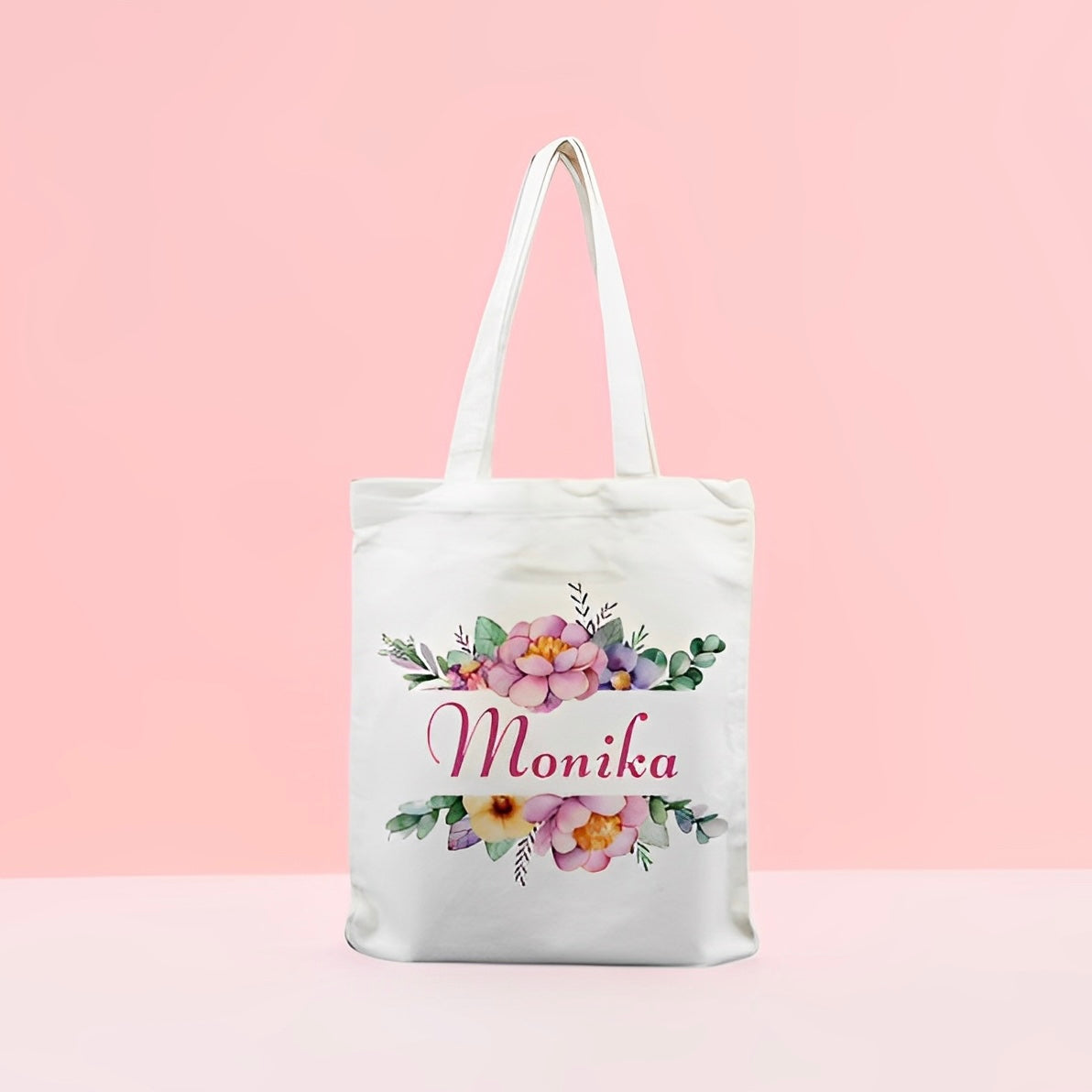 Floral Customised Tote Bag