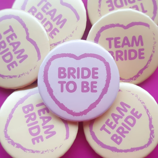 Customised Team Bride Badges