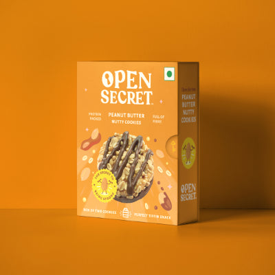 Peanut Butter Nutty Cookies - Open Secret