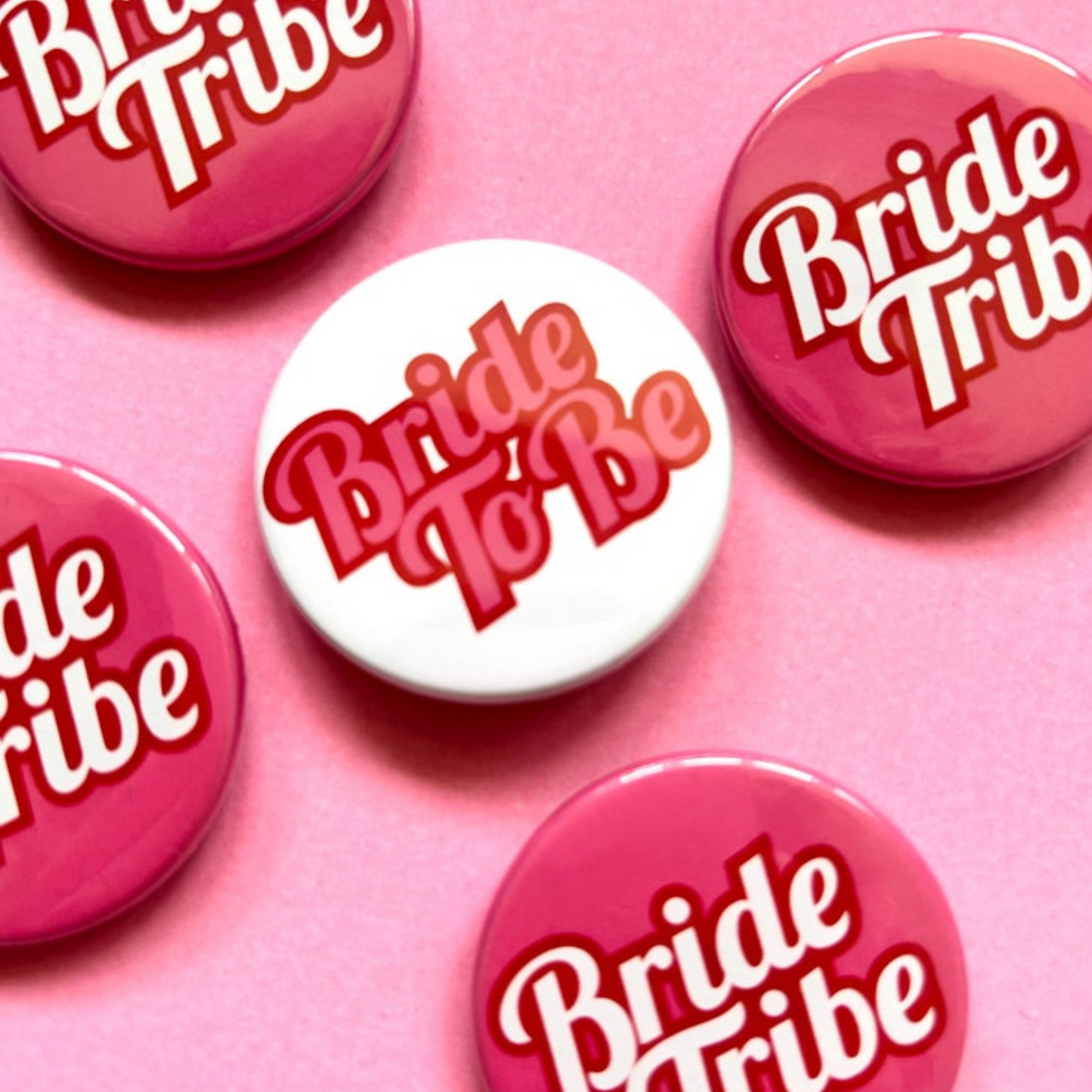 Bride Tribe Customised Badges