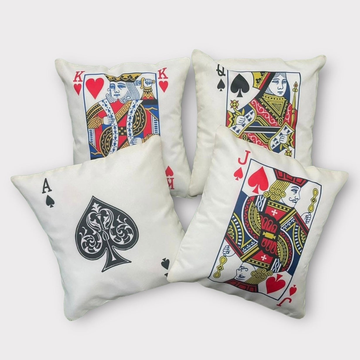 Customised Cushion for Cards Party ( set of 4)