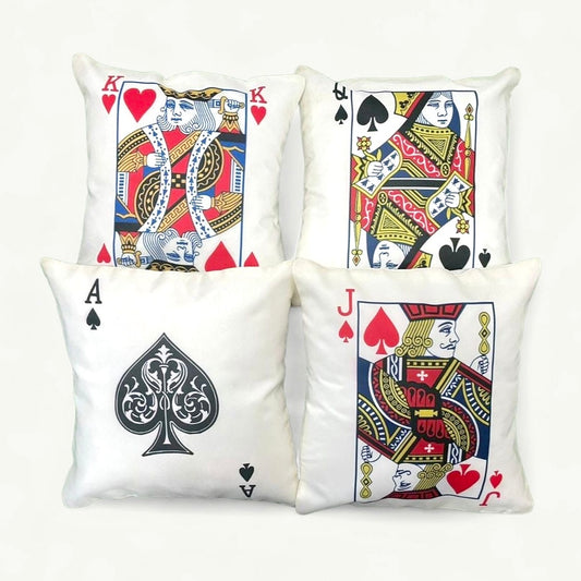 Customised Cushion for Cards Party ( set of 4)