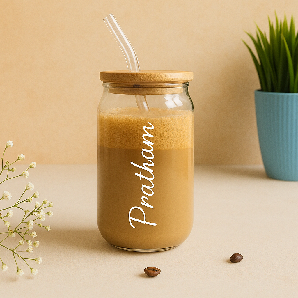 Personalized Can Glass Tumbler