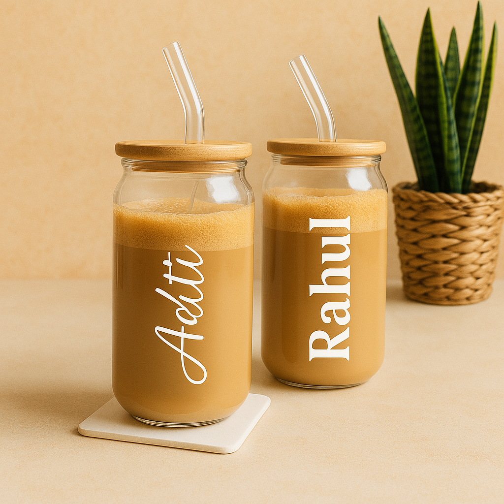 Personalized Can Glass Tumbler