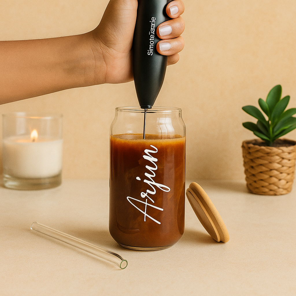 Personalized Can Glass Tumbler