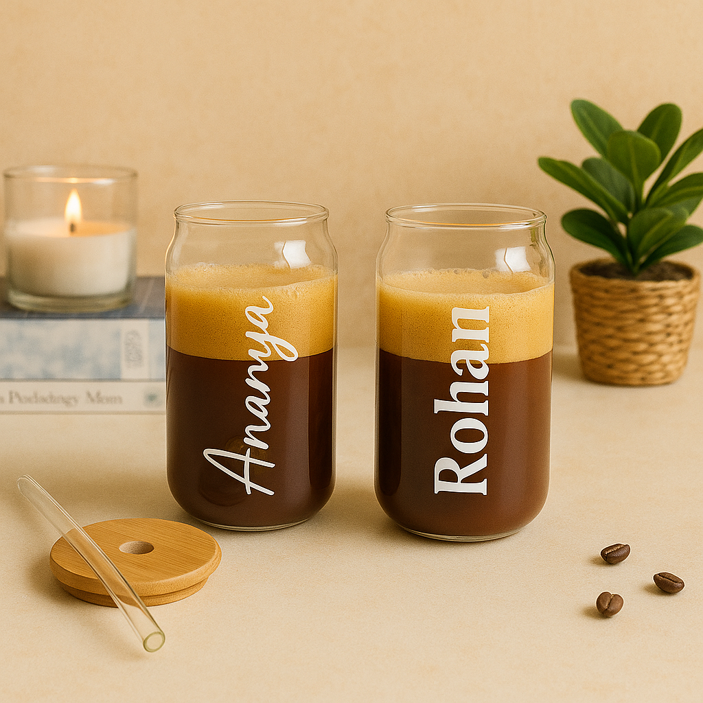Personalized Can Glass Tumbler