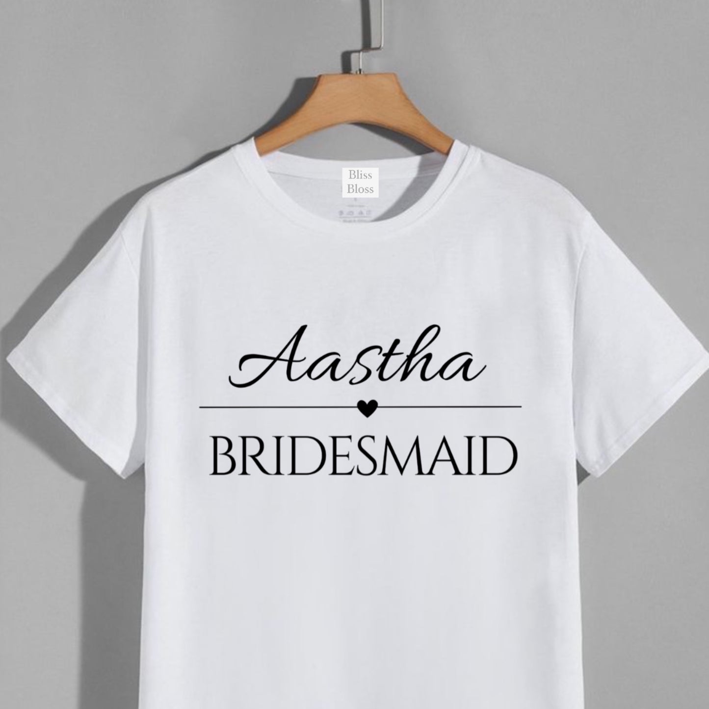 Team Bride Customised Tshirt