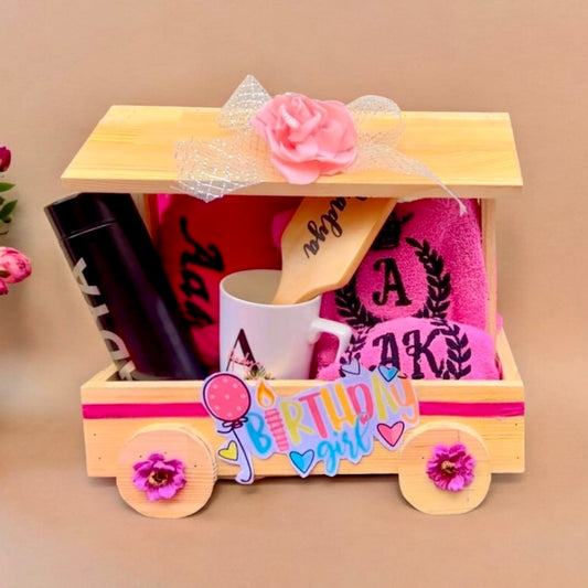 EXQUISITE PAMPERING CUSTOMISED CART FOR HER