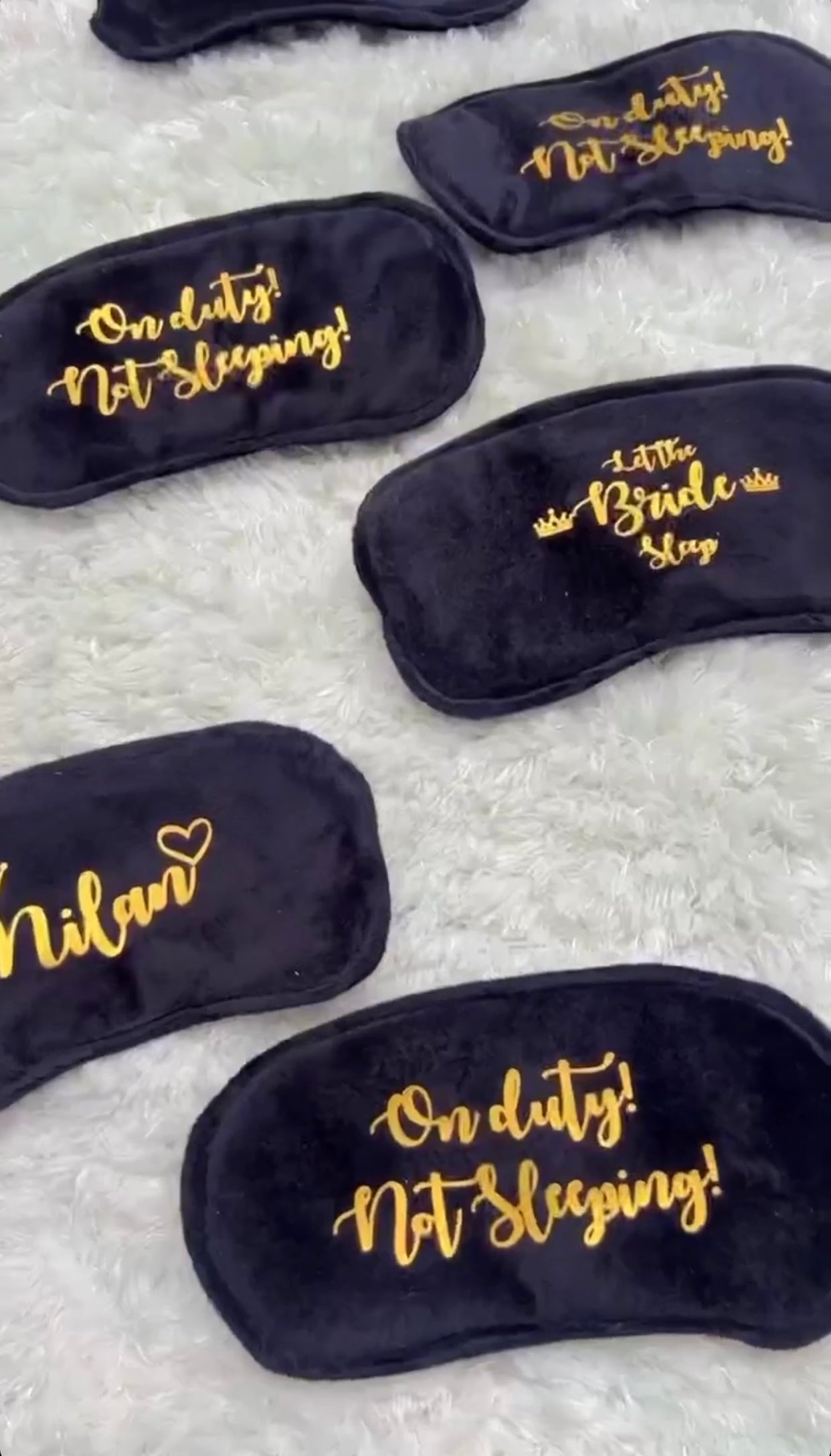 Customised Eye Mask (single)