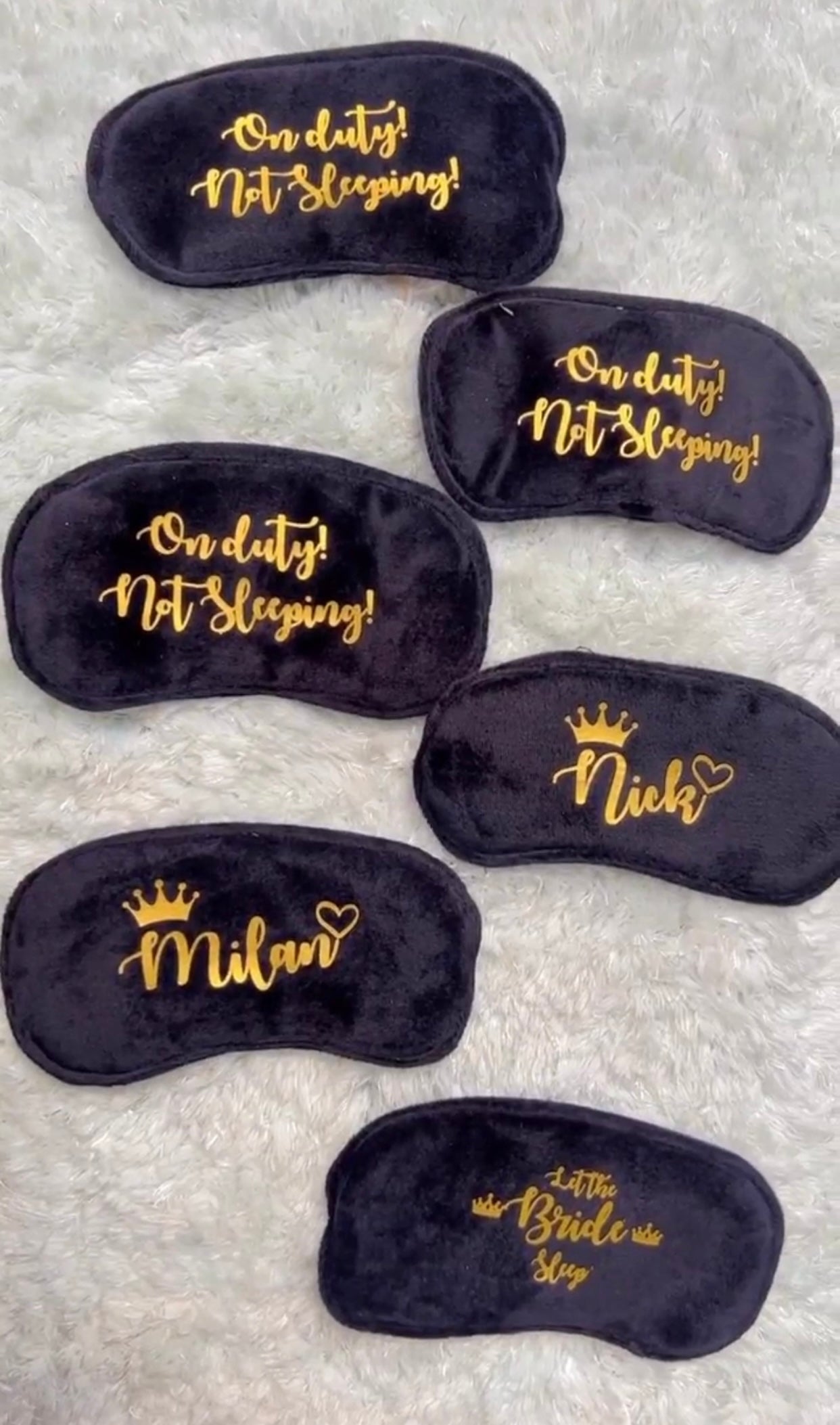 Customised Eye Mask (single)